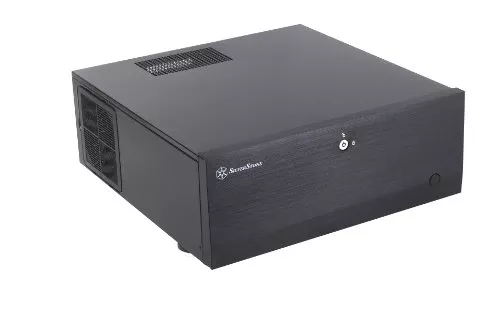 Grandia GD07 carcasa de ordenador HTPC Negro, Caja HTPC