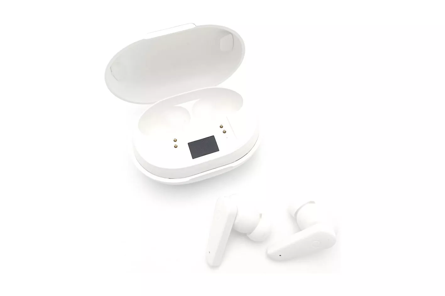 Elbe ABTWS-005-B Auriculares Bluetooth TWS Blancos
