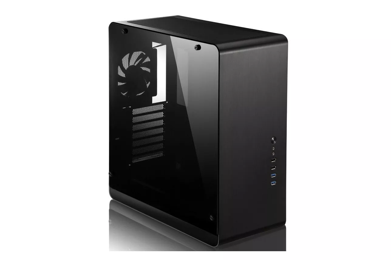 Jonsbo UMX4 Cristal Templado USB 3.0 Negra