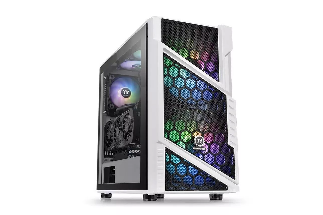 Thermaltake Commander C31 TG Snow ARGB Edition Cristal Templado USB 3.0