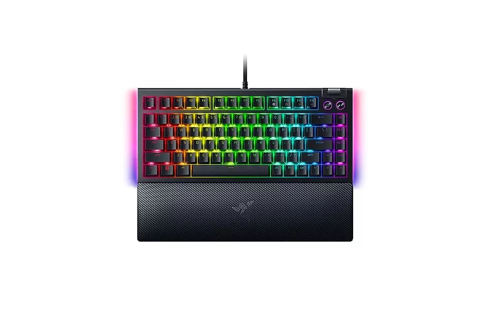 Teclado Razer BlackWidow V4 75% (ISO) RGB Tactile Switch (US)