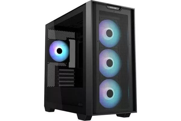ASUS A21 PLUS Mid Tower mATX Cristal Templado USB 3.0 Negra