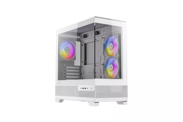 Antec CX500M RGB Blanca Micro-ATX Caja para PC