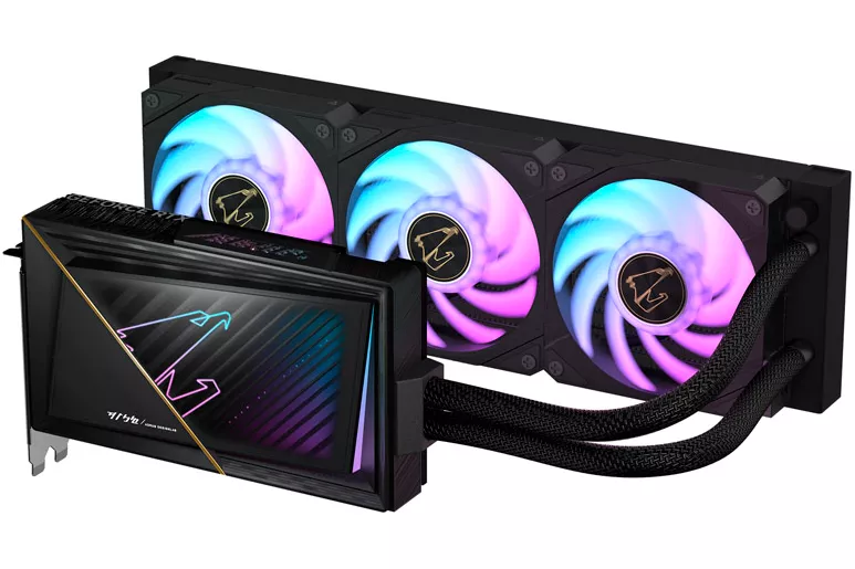 Tarjeta Gráfica Gigabyte AORUS GeForce RTX 5080 Xtreme WaterForce 16GB GDDR7