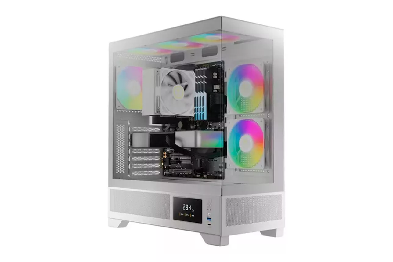Caja/Torre Gamdias Atlas M1 ARGB Blanco
