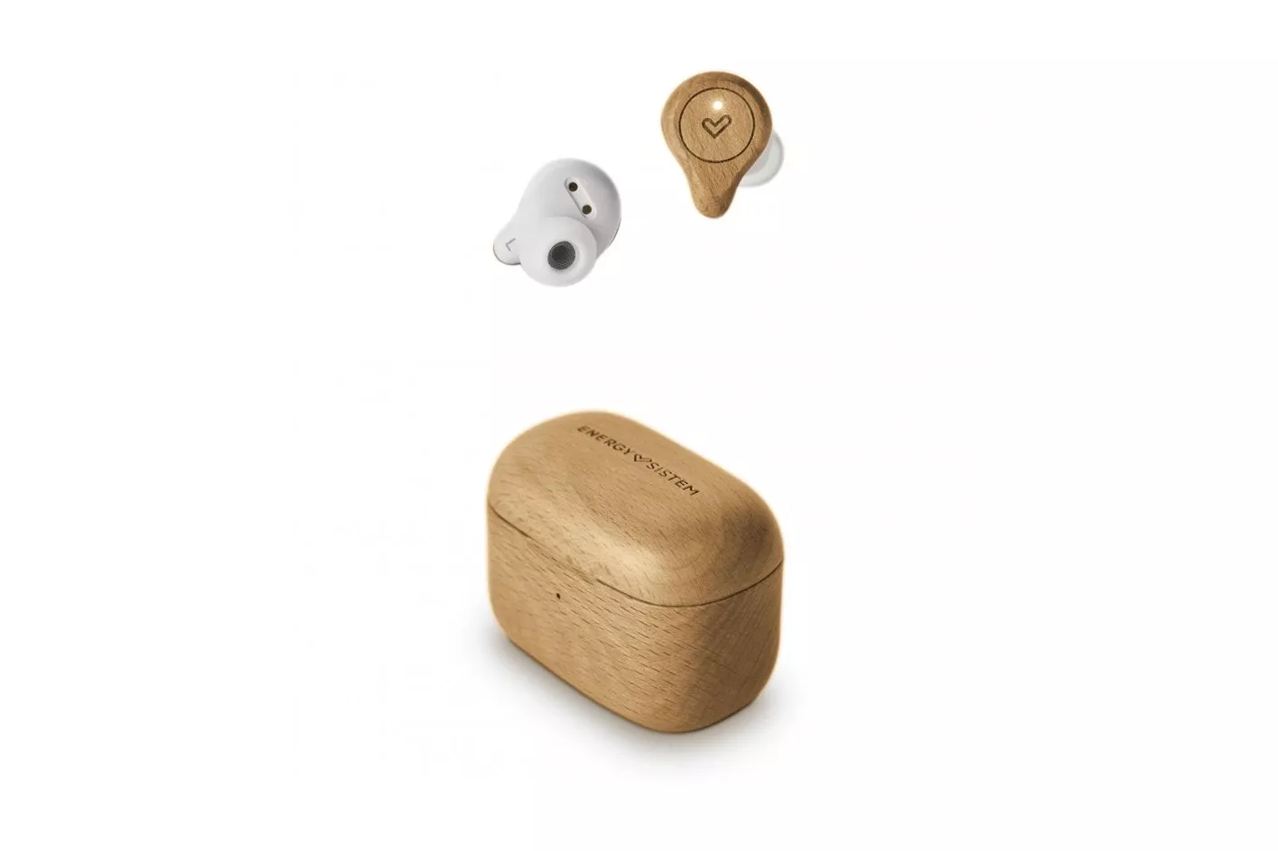 Energy Sistem Eco Beech Wood Auriculares Bluetooth de Madera