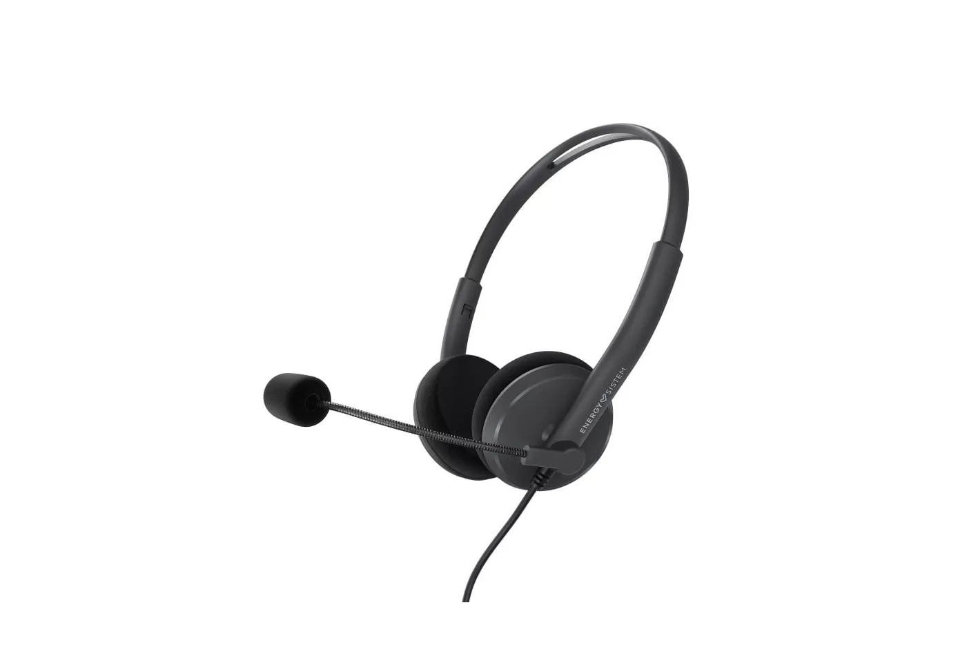 Energy Sistem Headset Office 2 Auriculares con Micrófono Negros