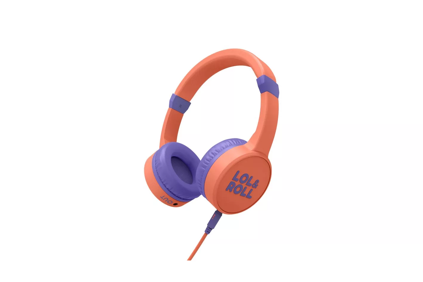 Energy Sistem Lol&Roll Pop Kids Auriculares Infantiles Naranja
