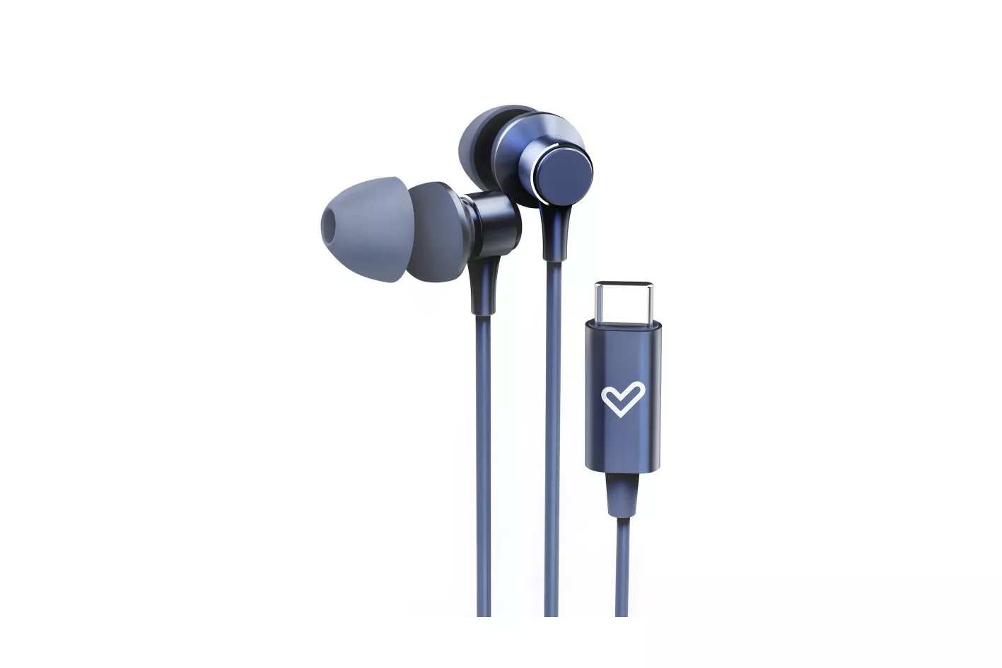 Energy Sistem Metallized Type C Auriculares con Cable Azules