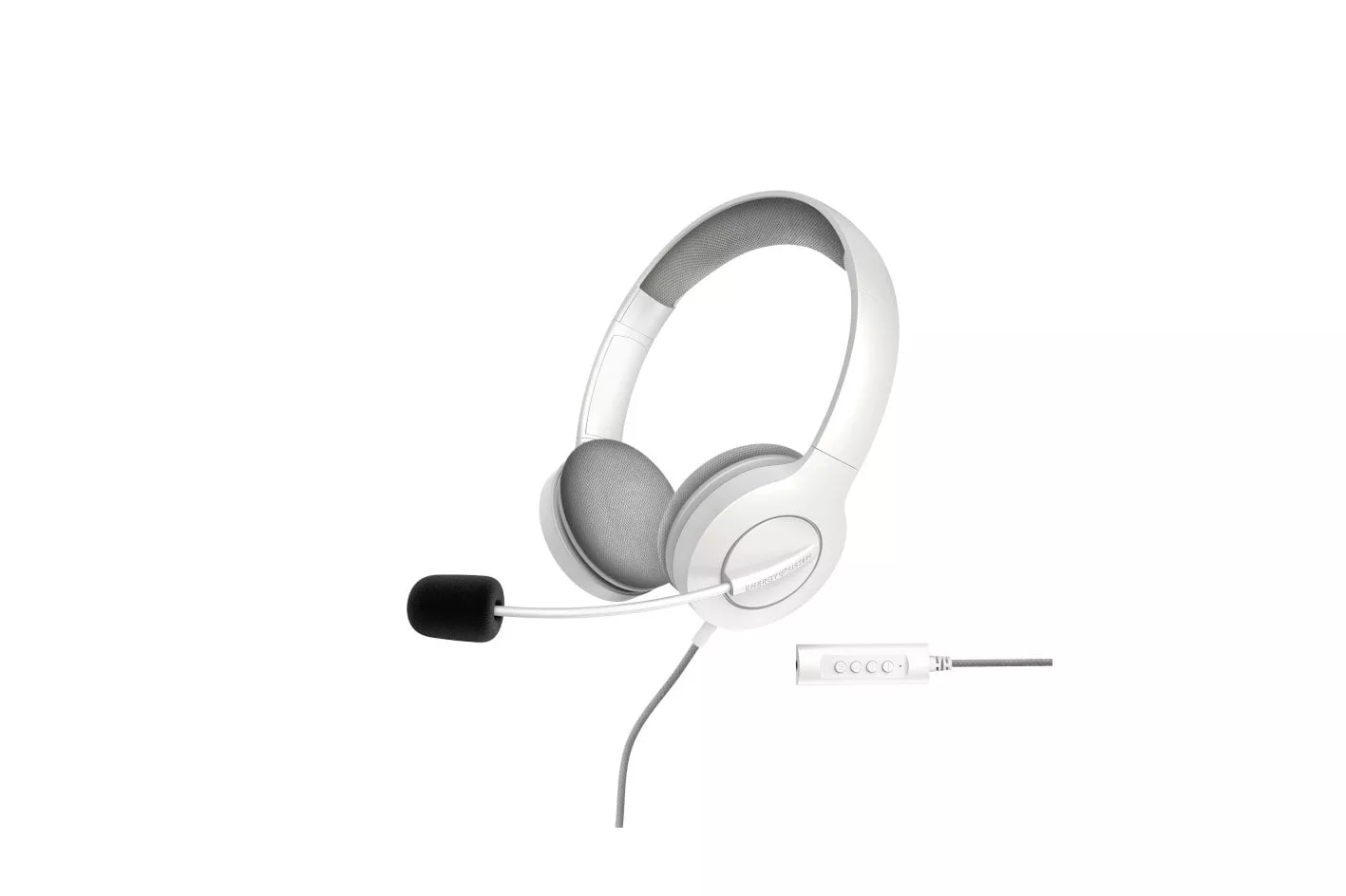 Energy Sistem Office 3 Auriculares con Micrófono Blancos