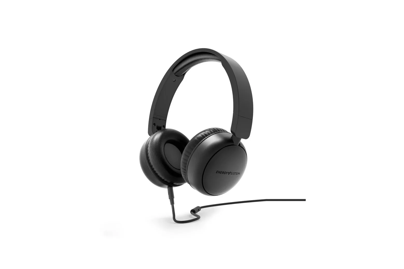Energy Sistem Soundspire Auriculares Plegables con Cable Extraíble Negros