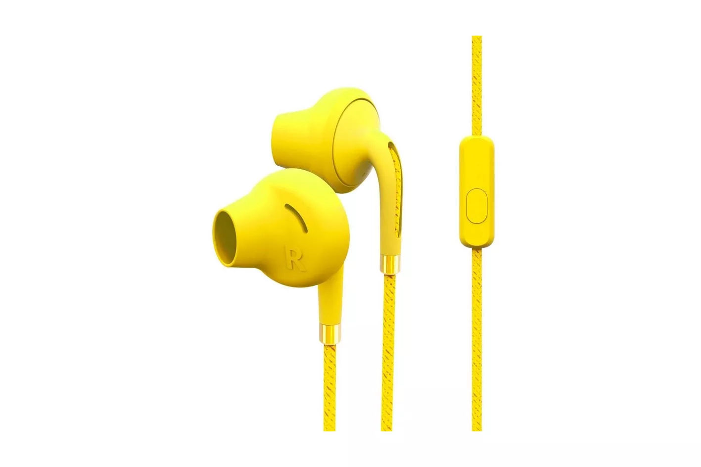 Energy Sistem Style 2+ Auriculares con Micrófono Amarillos