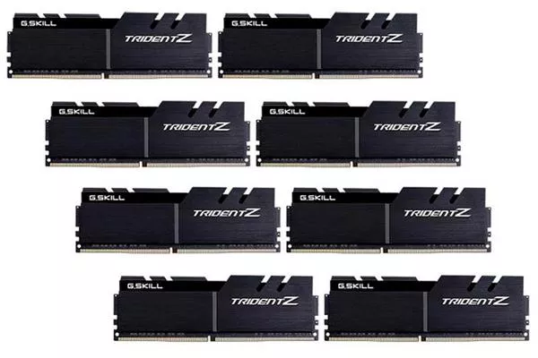 Memoria DDR4 G.Skill Trident Z 128GB 8x16GB 3600MHz CL17 XMP Negro