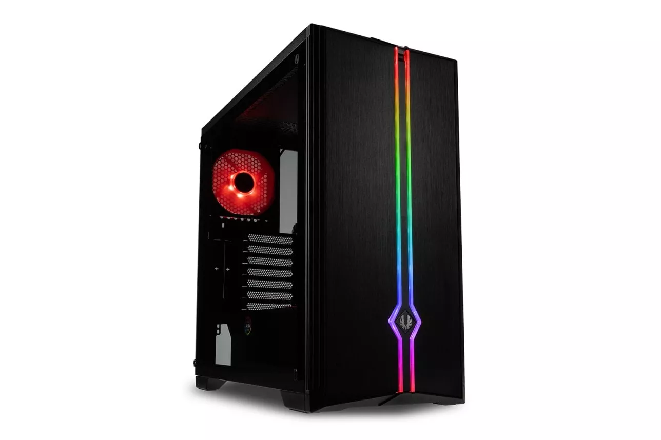 Bitfenix Saber Cristal Templado RGB Negra