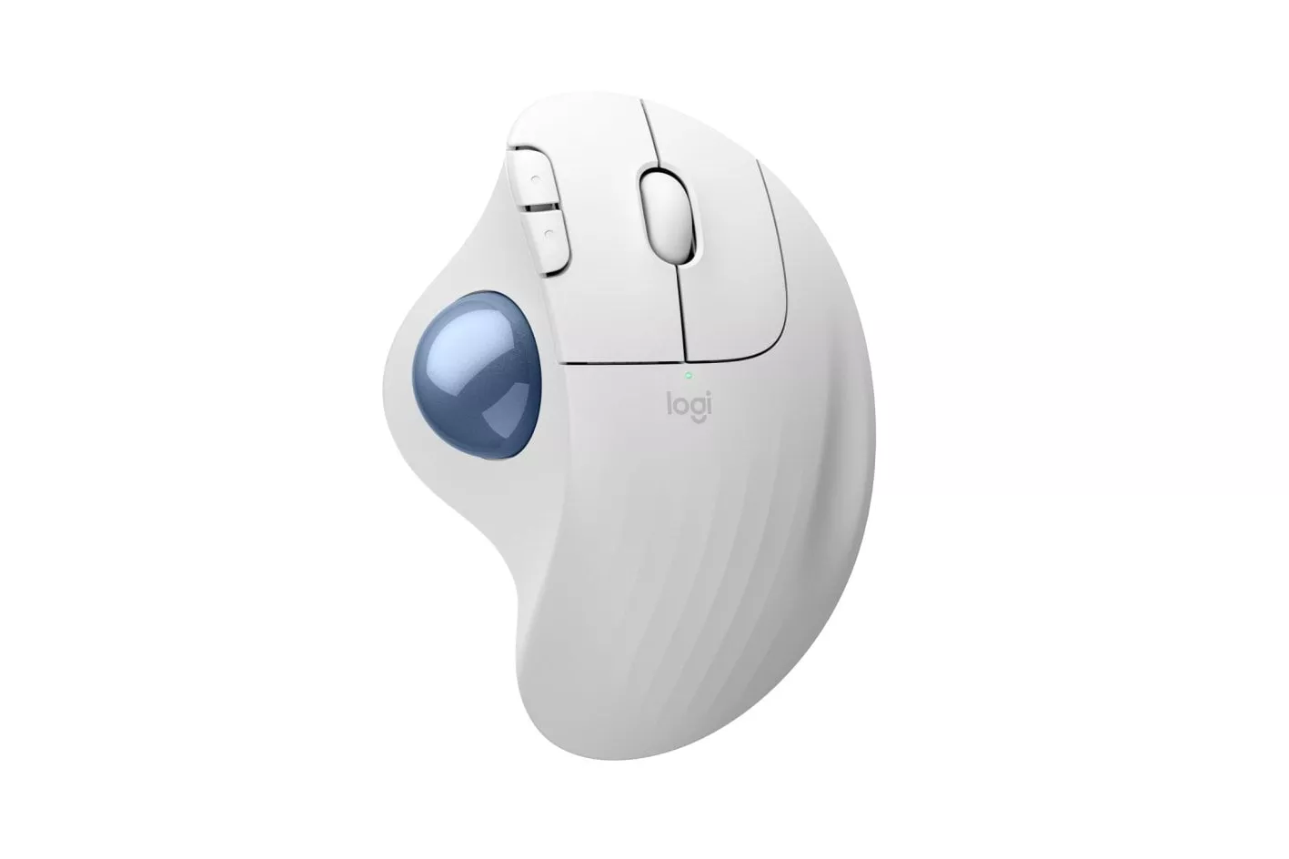 Logitech Ergo Series ERGO M575S Ratón Inalámbrico Bluetooth Trackball 2000 DPI Blanco