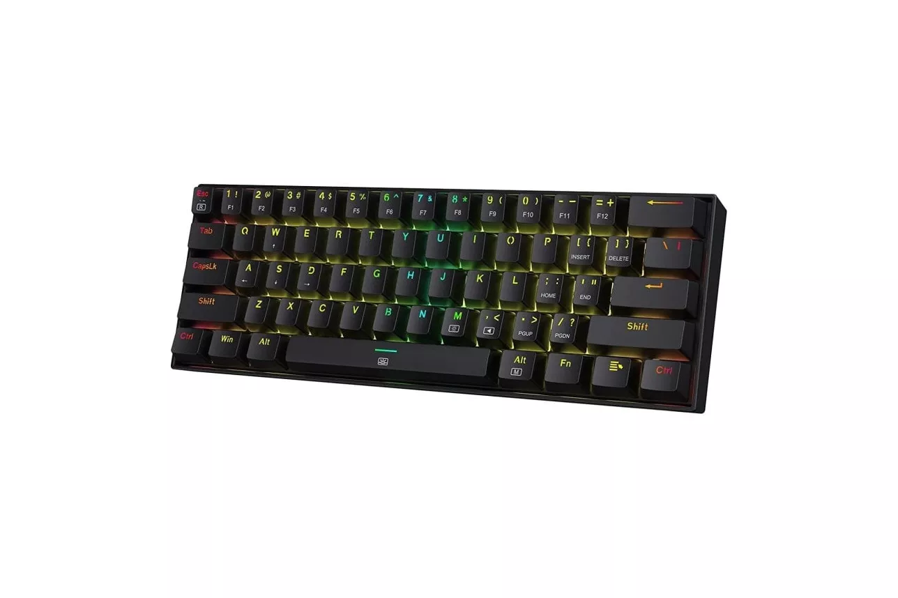 Redragon K630 Dragonborn Teclado Mecánico Gaming RGB Switch Red Negro
