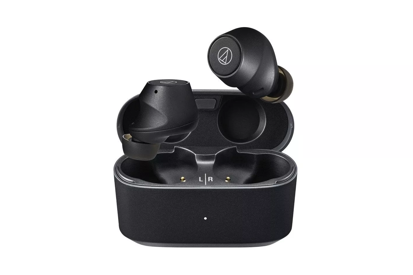 Audio-Technica ATH-CKS30TW+ Auriculares Bluetooth con Cancelación Activa de Ruido Negro Mate
