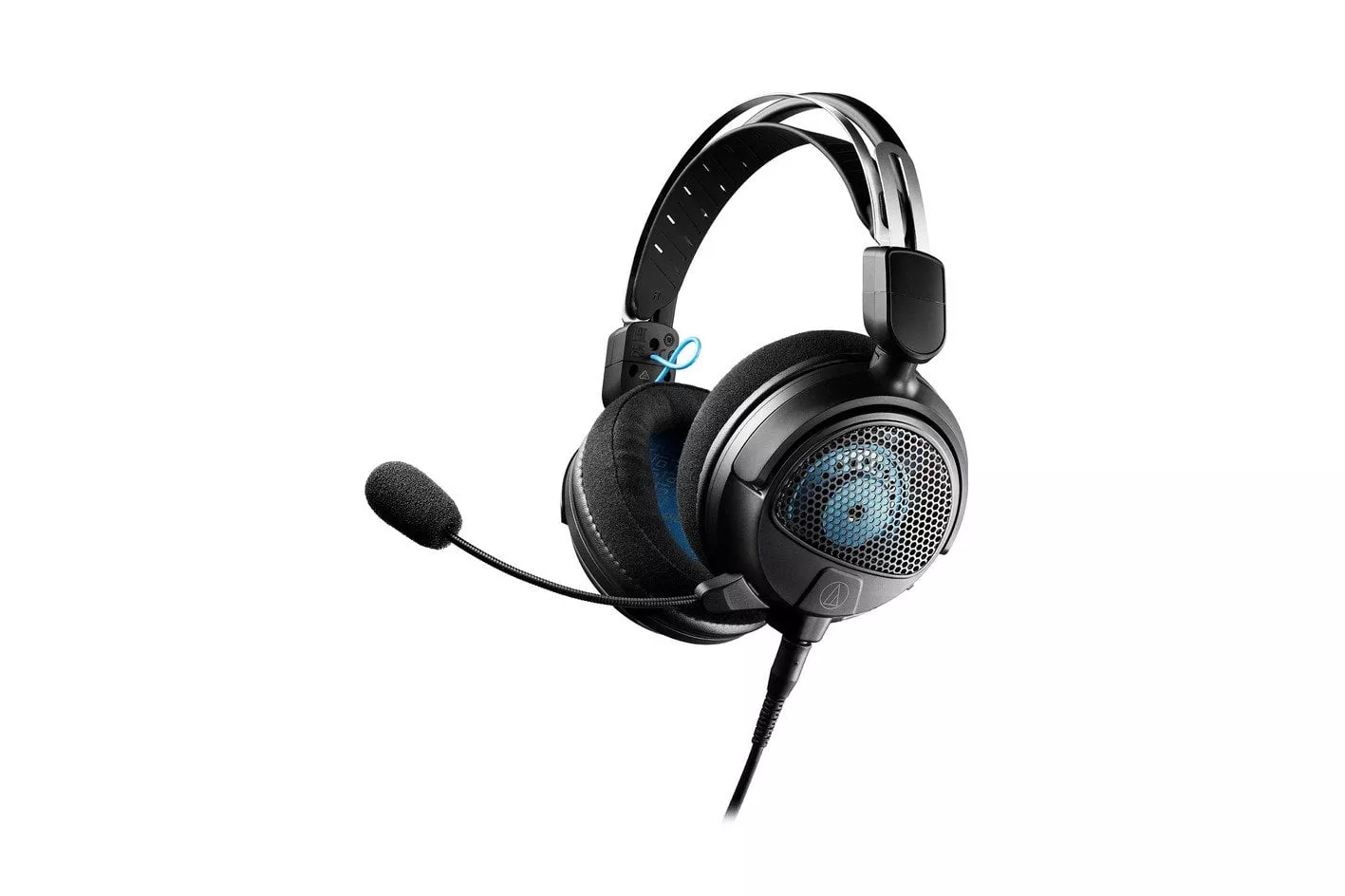 Audio-Technica ATH-GDL3 Auriculares Abiertos de Alta Fidelidad para Videojuegos Negros
