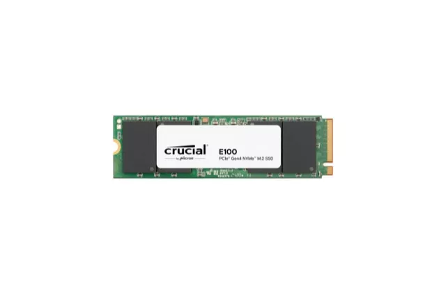 Crucial E100 480GB PCIe 4.0 - Unidad SSD M.2