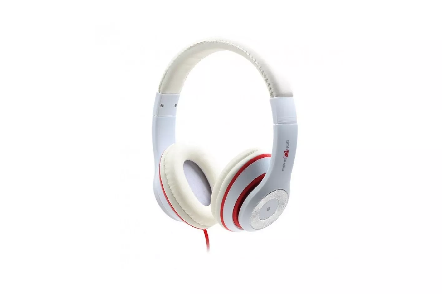 Gembird Los Angeles Auriculares Blanco/Rojo