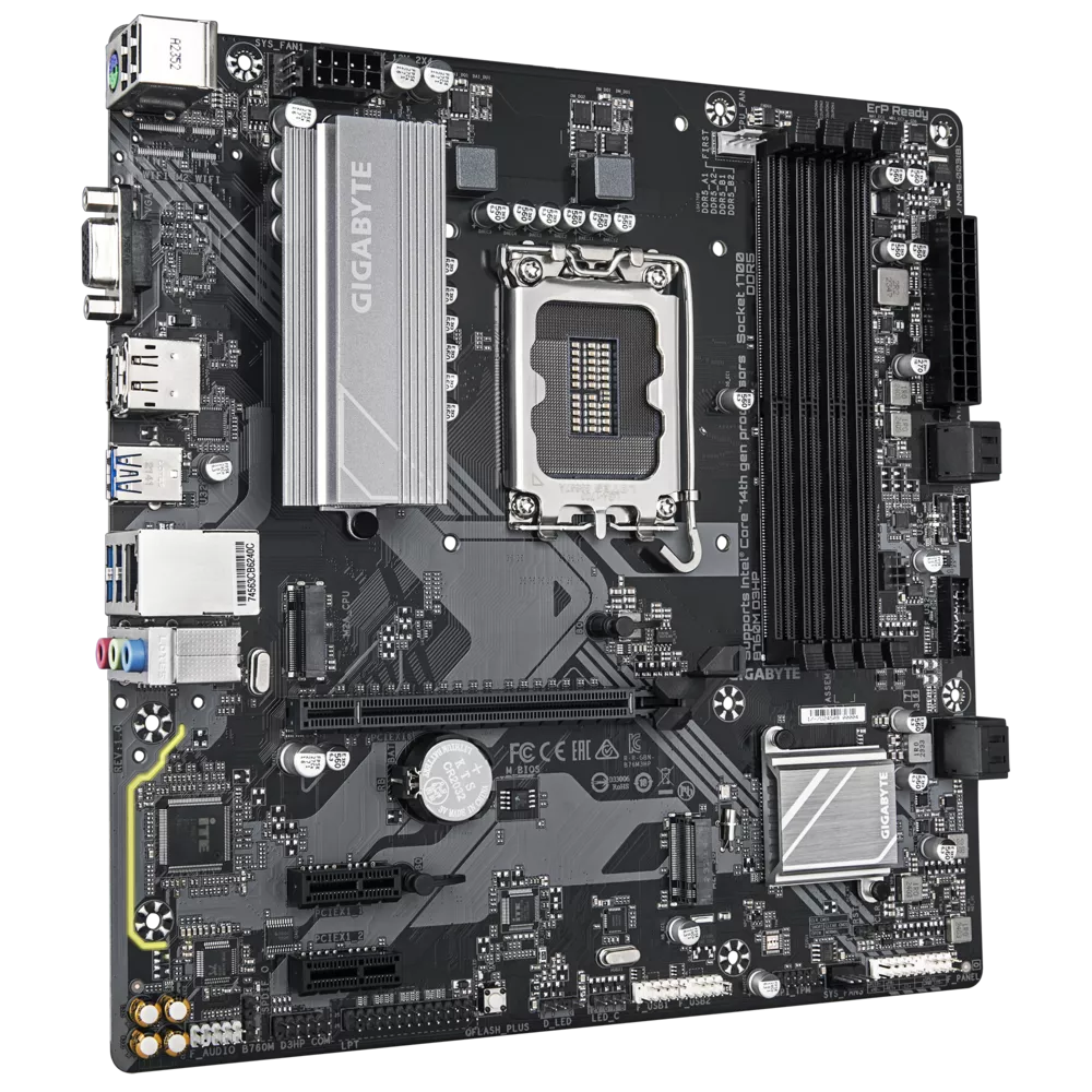 Gigabyte B760M-D3HP - Placa base 1700 Micro-ATX