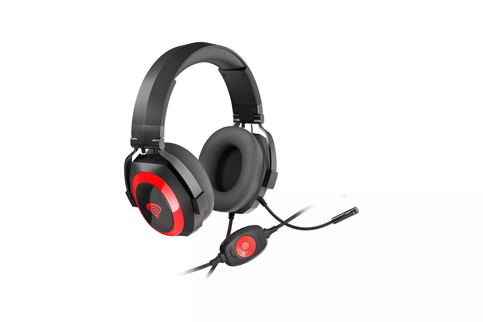 Genesis Argon 500 Auriculares Gaming Negro/Rojo