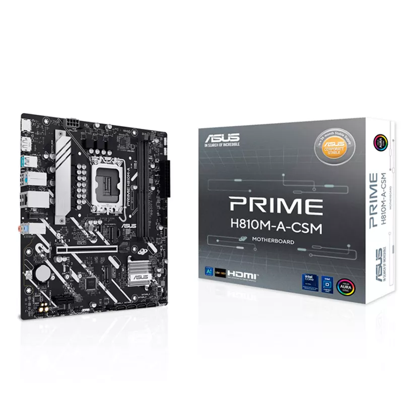 Placa Base Asus Prime H810M-A-CSM Socket 1851