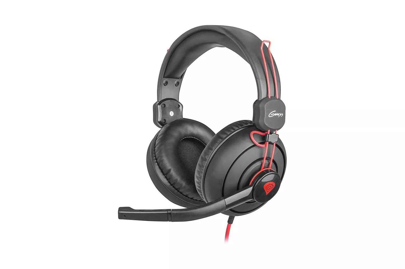 Genesis H70 Auriculares Gaming Negro/Rojo