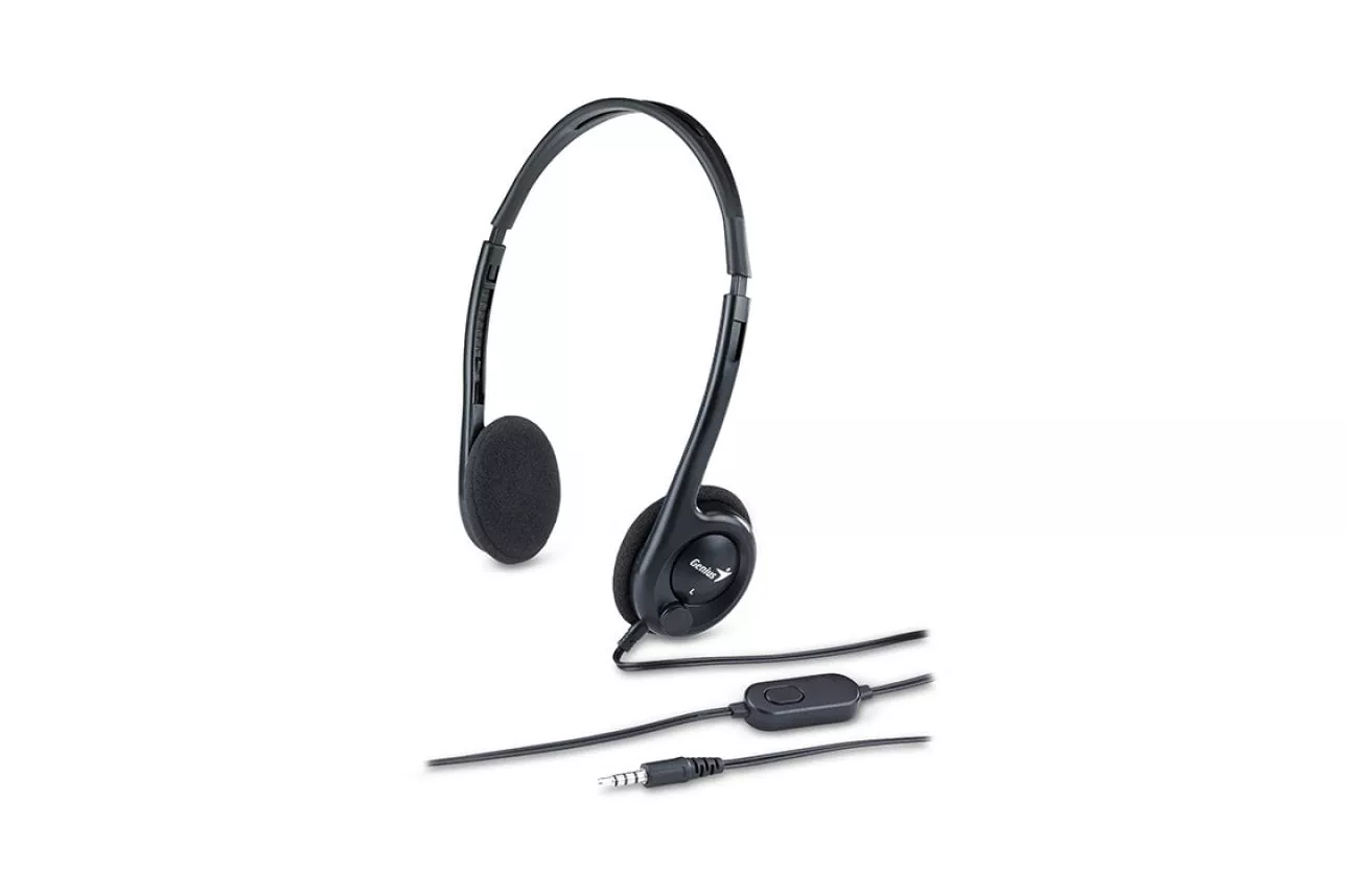 Genius HS-M200C Auriculares con Micrófono Negros