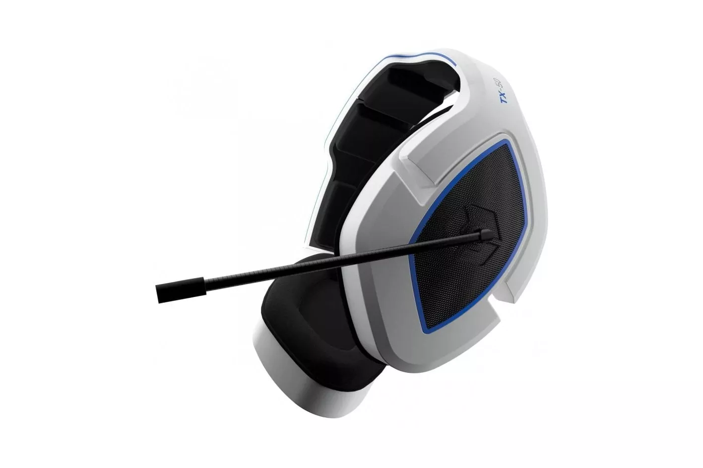 Gioteck TX-50 Auriculares Gaming Multiplataforma Blanco/Azul