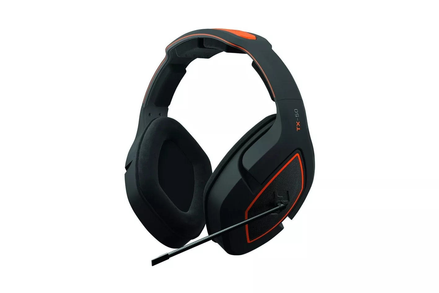 Gioteck TX-50 Auriculares Gaming Multiplataforma Negro/Naranja
