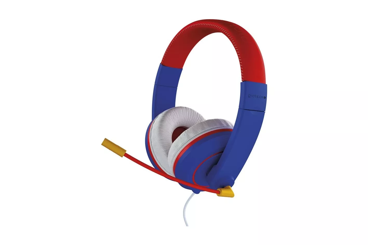 Gioteck XH-100S Auriculares Estéreo con Cable Rojo/Azul Multiplataforma