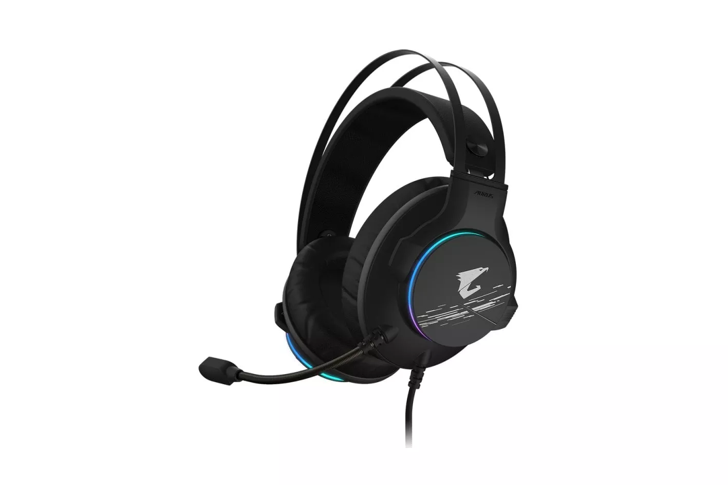 Gigabyte Aorus H1 Auriculares Gaming 7.1 Negros