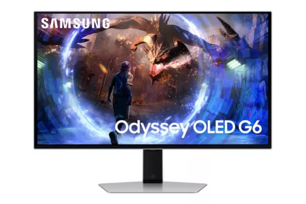 Samsung - Monitor PC Gaming Samsung Odyssey OLED G6 68,5 cm (27') QHD, 0.03ms, Max 360Hz, FreeSync Premium Pro, 250 nits (Reacondicionado grado A).