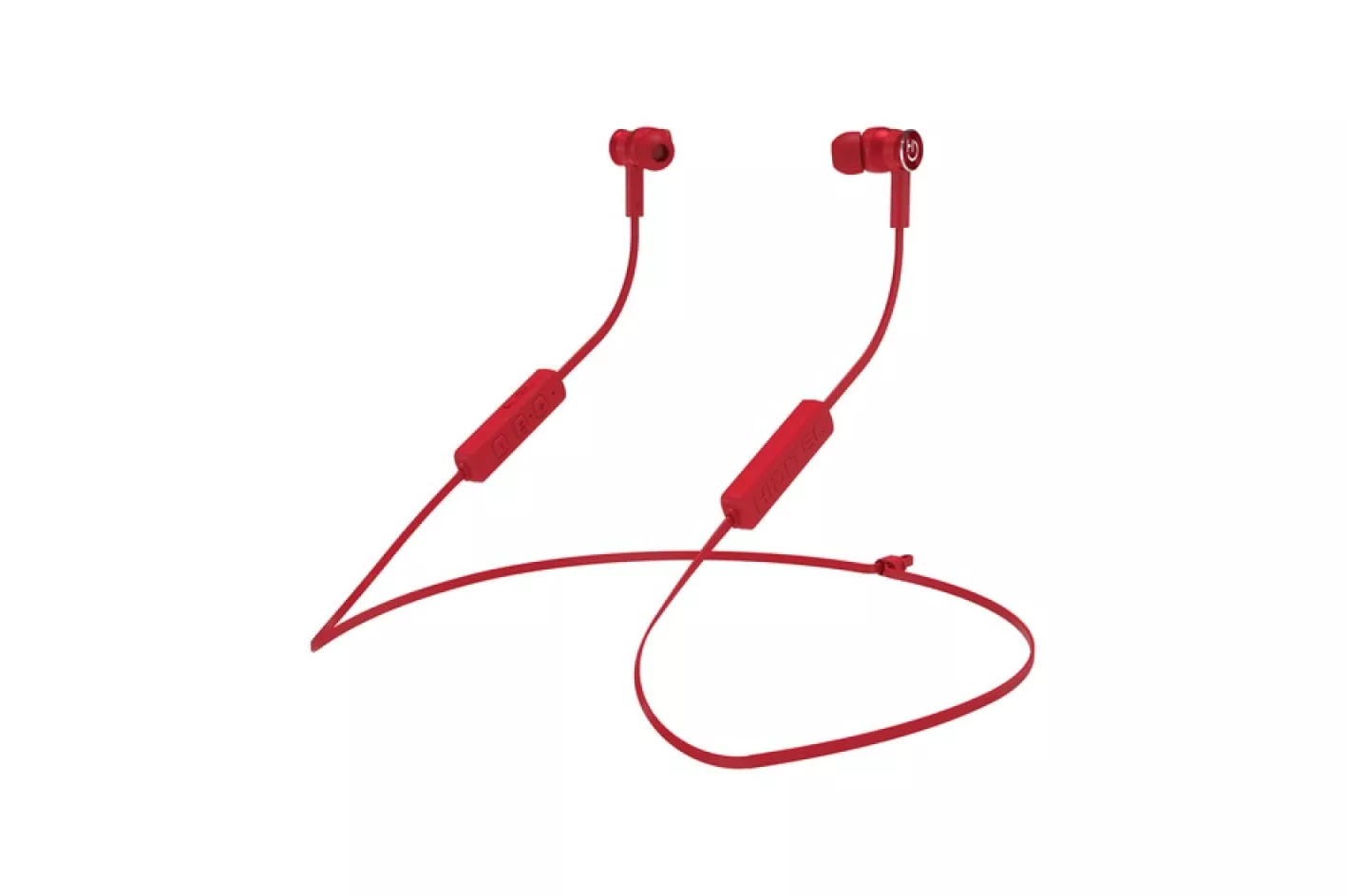 Hiditec Aken Auriculares Bluetooth Rojos