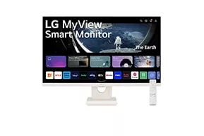 LG - Monitor PC 68,6 cm (27') LG 27SR50F MyView Smart TV webOS23, 60 Hz Full HD IPS, HDR10 (Reacondicionado grado A).