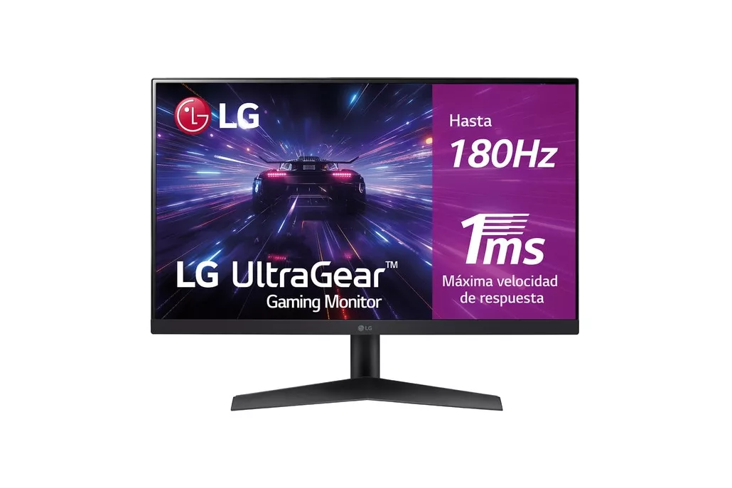 LG - Monitor PC Gaming 60,5 cm (23,8') LG UltraGear 24GS60F-B, 180 Hz, Full HD IPS (Reacondicionado grado A).