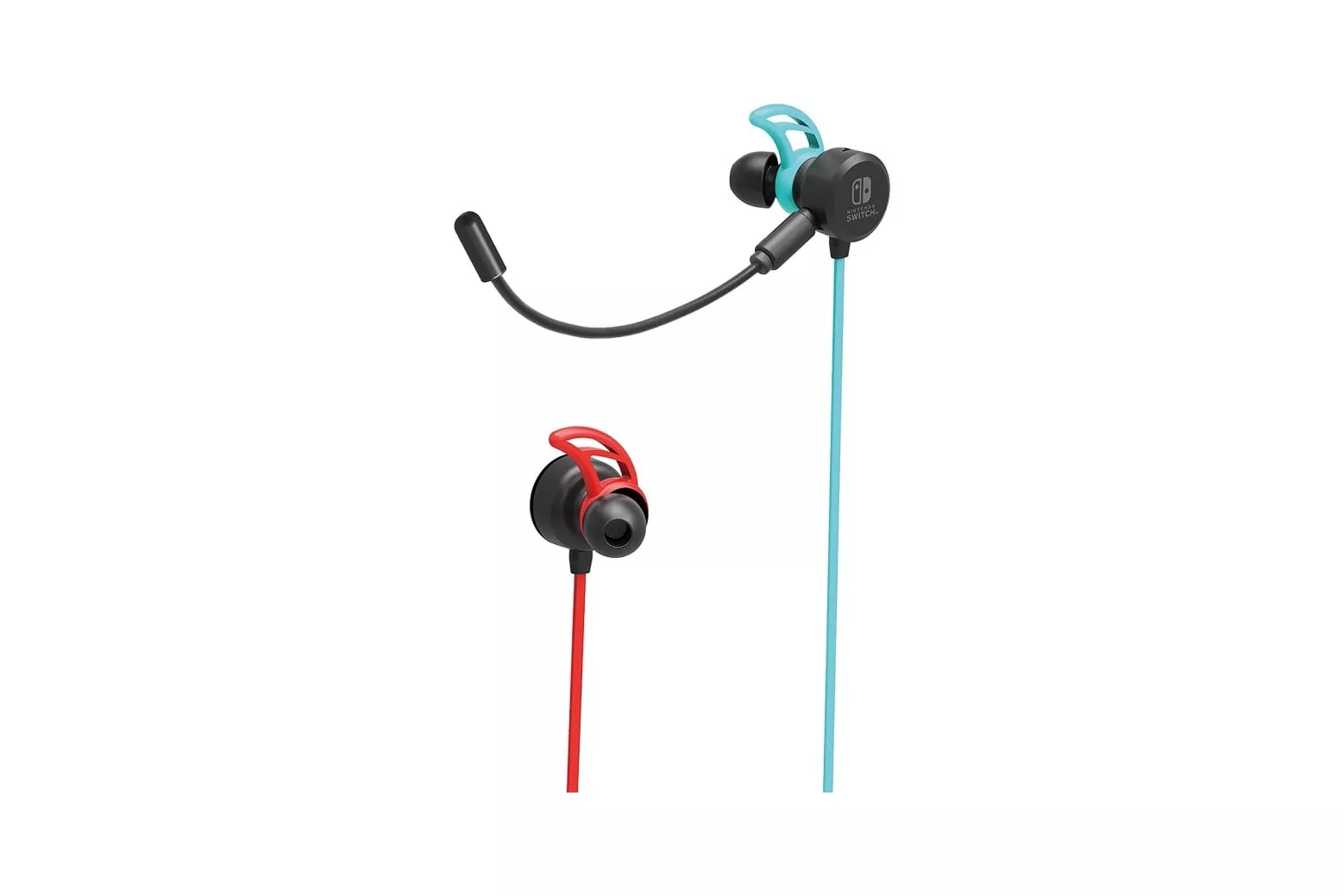 Hori NSW-159U Auriculares Gaming con Micrófono Neón para Nintendo Switch