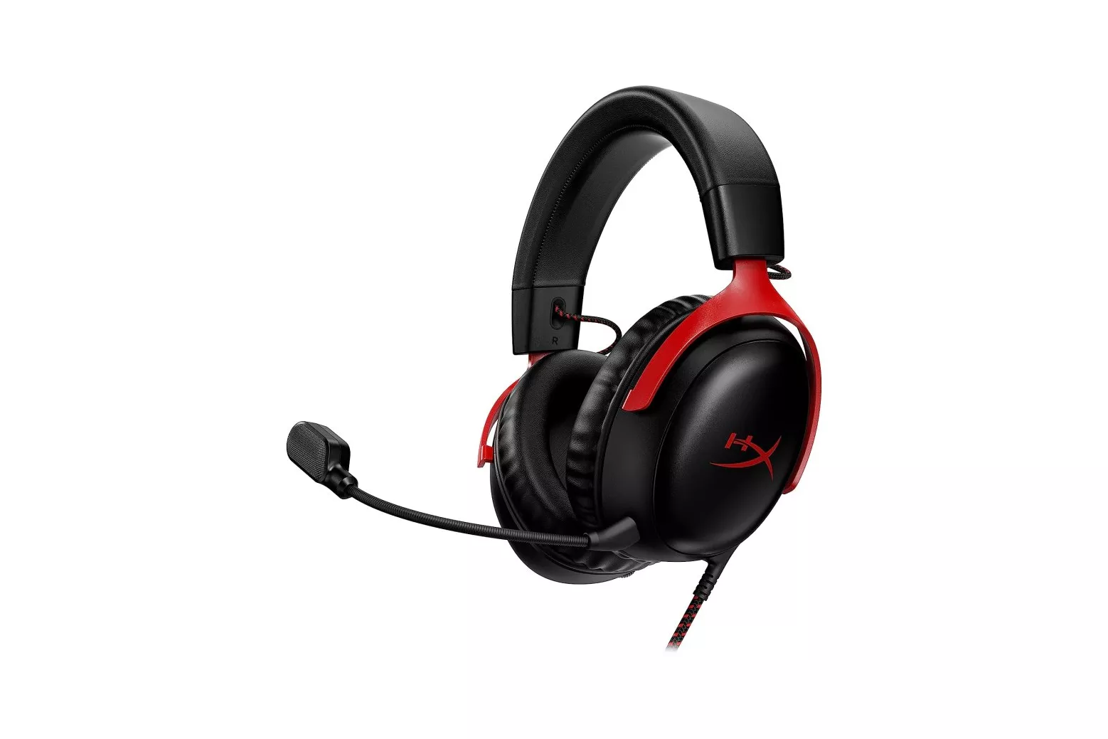 HyperX Cloud III Auriculares Gaming Multiplataforma Rojo/Negros