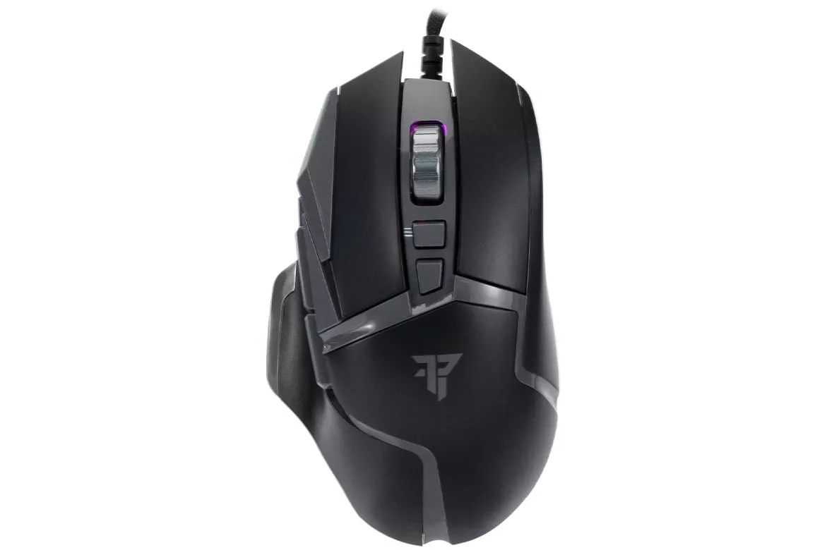Tempest Phantom Strike Black Edition Ratón Gaming 12.800 DPI Gris