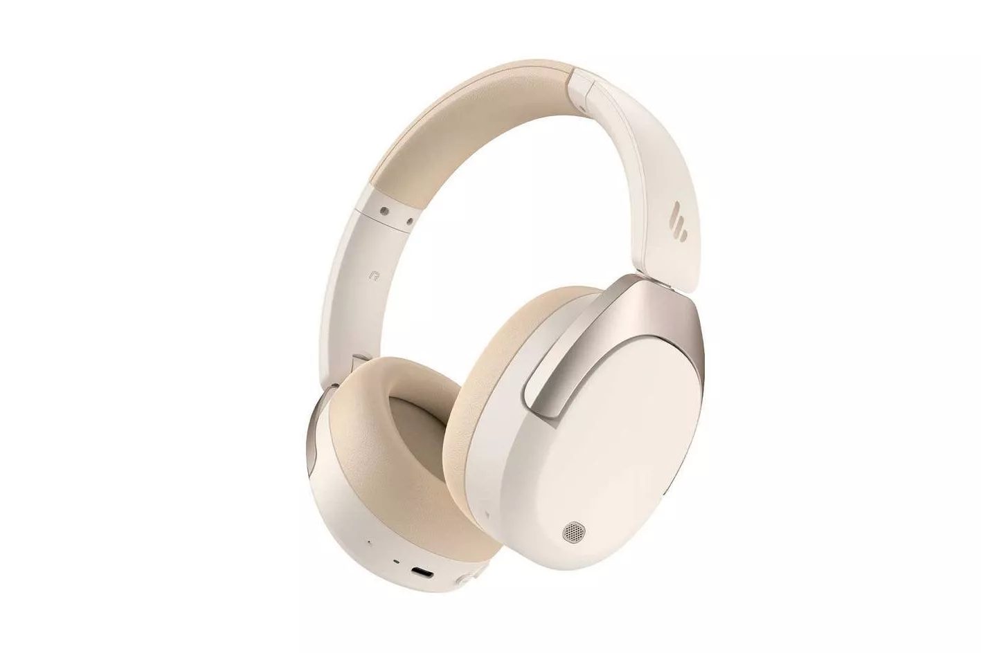 Edifier W830NB Auriculares Bluetooth Hi-Res Audio con Cancelación Activa de Ruido Beige