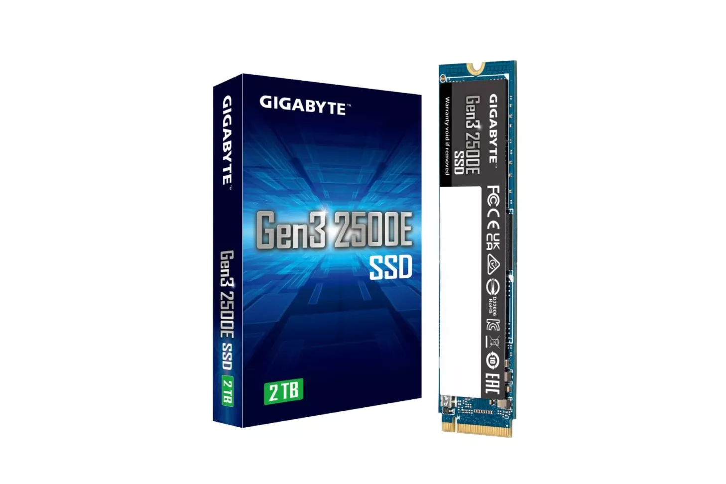 Gigabyte Gen3 2500E SSD 2TB PCIe 3.0x4 NVMe 1.3