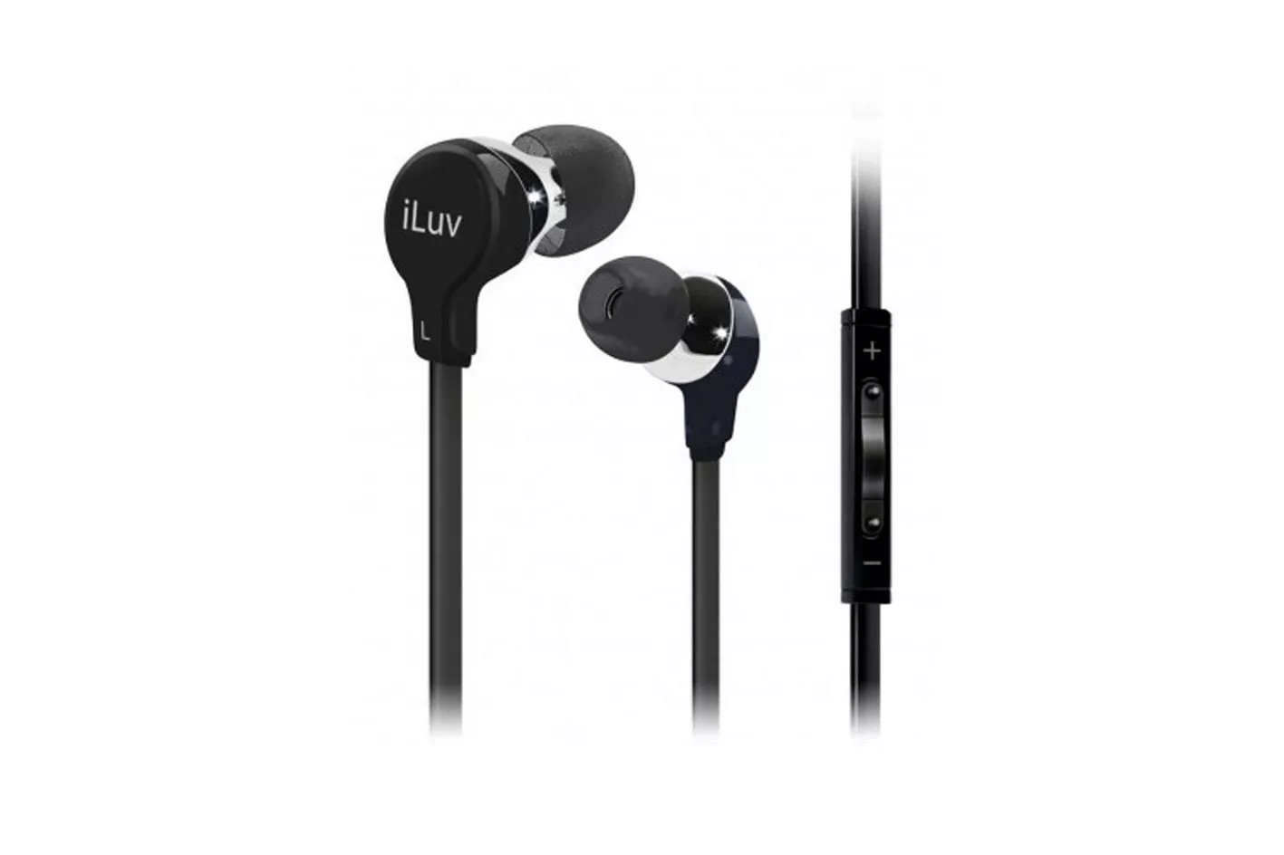 Iluv IEP317 Auriculares Intrauditivos Negros