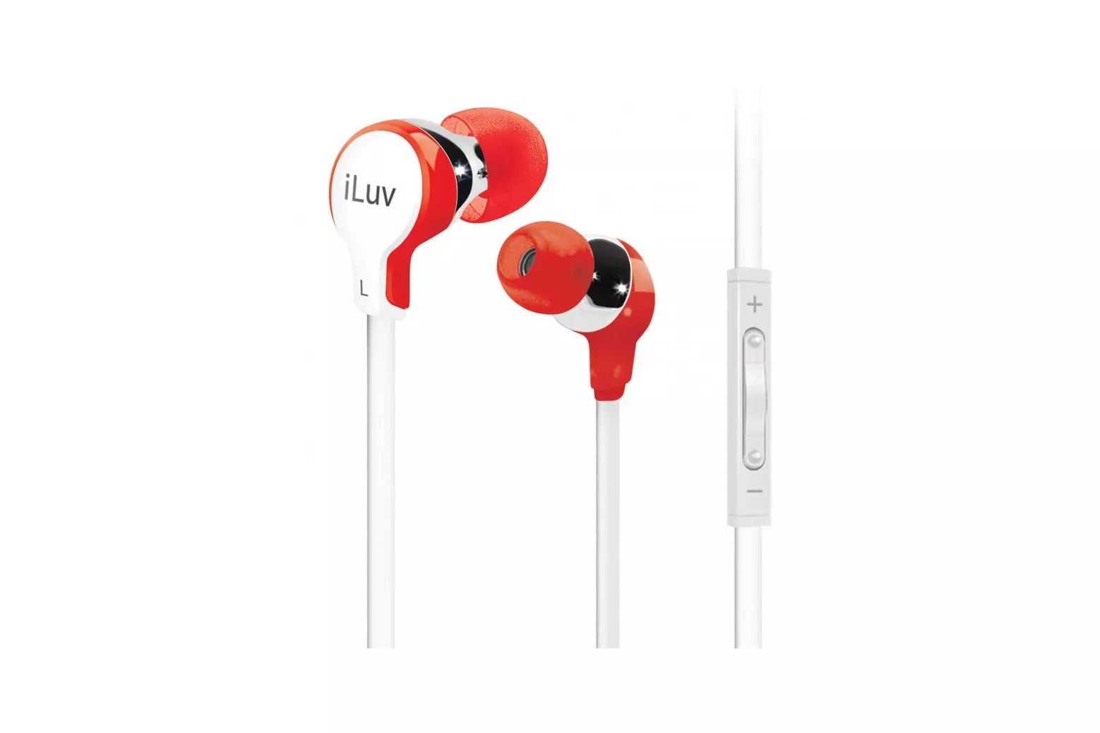 Iluv IEP317 Auriculares Intrauditivos Rojos