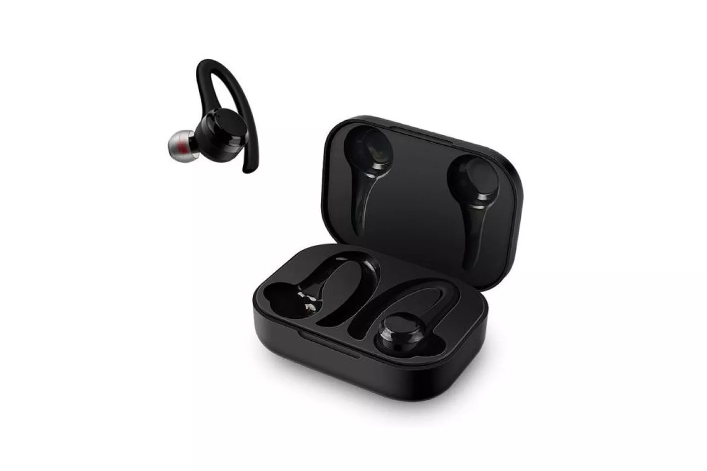 Imperii Sport-U5 Auriculares Bluetooth Negros