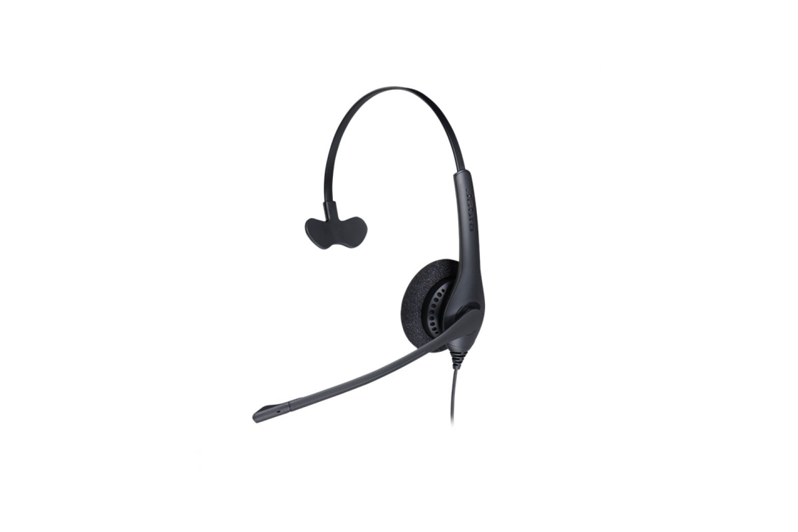 Jabra Evolve 20 SE UC Mono Headset – Unified Communications Koptelefoon voor VoIP Softphone met Passieve Noise Cancelling – USB-A Kabel met Controller – zwart