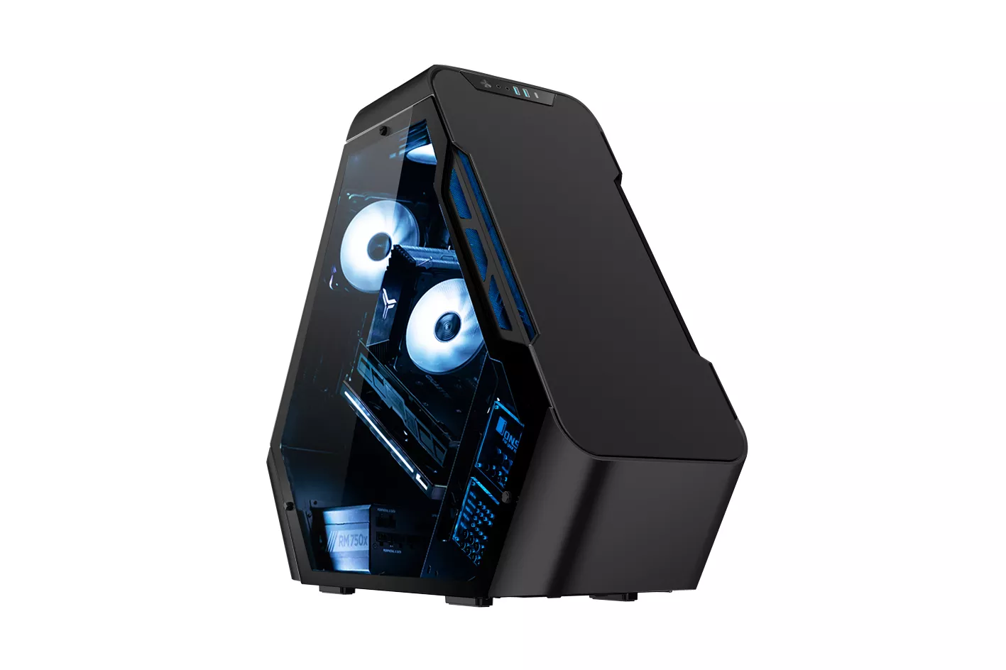 Jonsbo TR03-A Black Cristal Templado - Caja/Torre