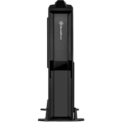 SST-ML08B-H carcasa de ordenador Small Form Factor (SFF) Negro, Caja de sobremesa