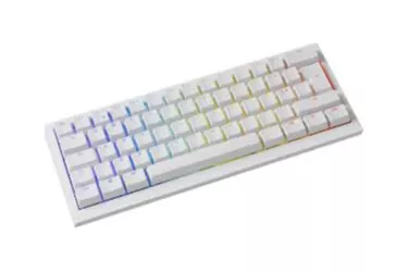 Teclado Mecânico Ducky One X Mini Wireless Pure White RGB Ducky Linear Inductive Switch (ES)