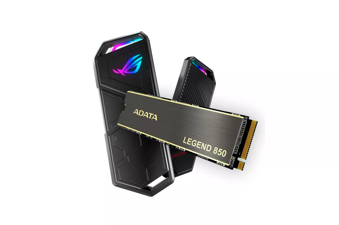 Disco Duro SSD Asus ROG Strix Arion USB 3.2 + Adata LEGEND 850 2TB Gen4